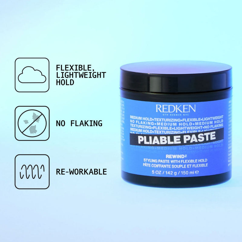 Redken Pliable Paste hair styling 150ml, imported from the UK