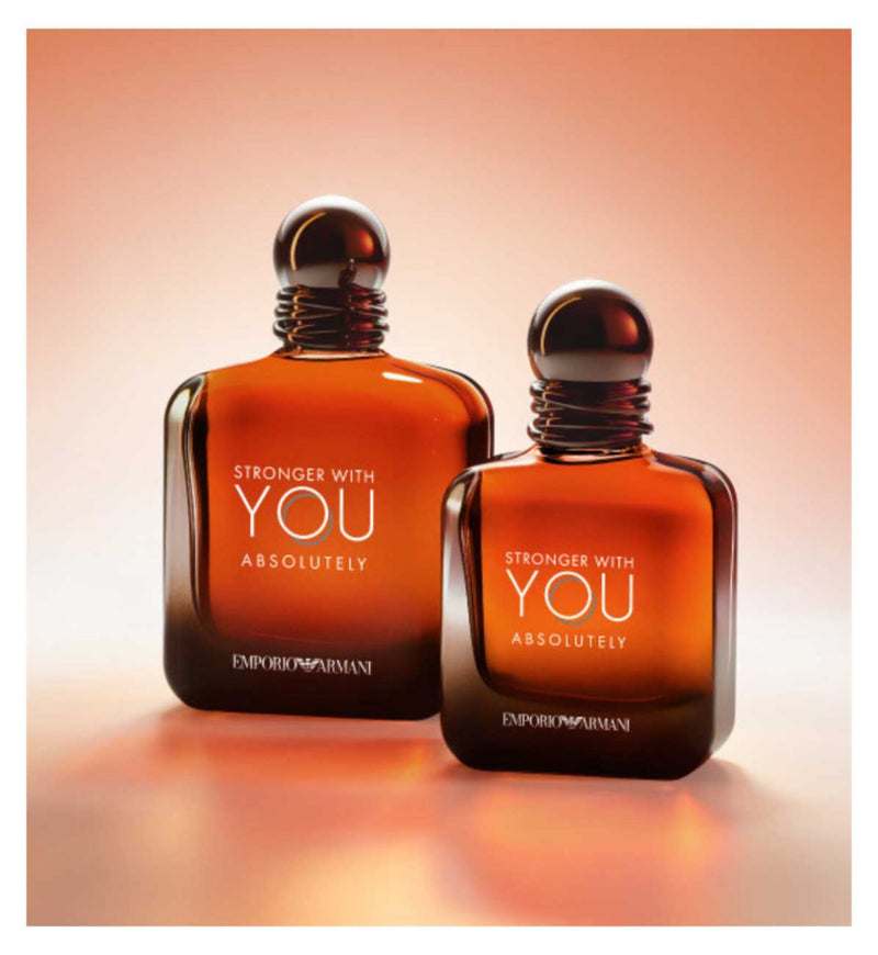 Emporio Armani Eau de Parfum Stronger With You Absolutely 100ml, imported from the UK