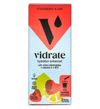 ViDrate Natural Hydration Strawberry Lime Flavour 12 x 3g Sugar-Free Sachets