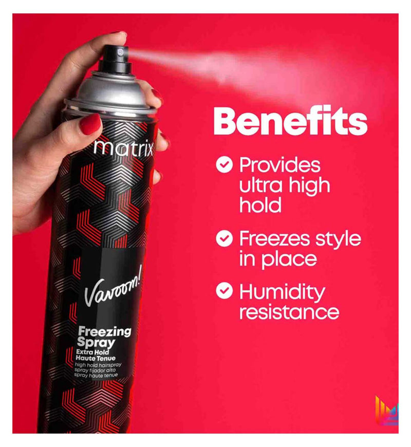 Matrix VaVoom Freeze Spray extra hold hairspray 500ml, UK version
