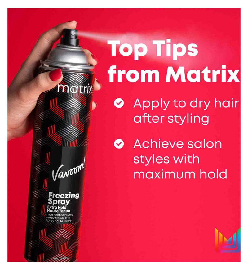 Matrix VaVoom Freeze Spray extra hold hairspray 500ml, UK version