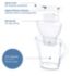 Brita Marella water filter jug 2.4L White - British product
