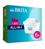 BRITA MAXTRA PRO All-in-1 Water Filter Cartridge Now Pure Performance 6 Pack - Original BRITA Refill