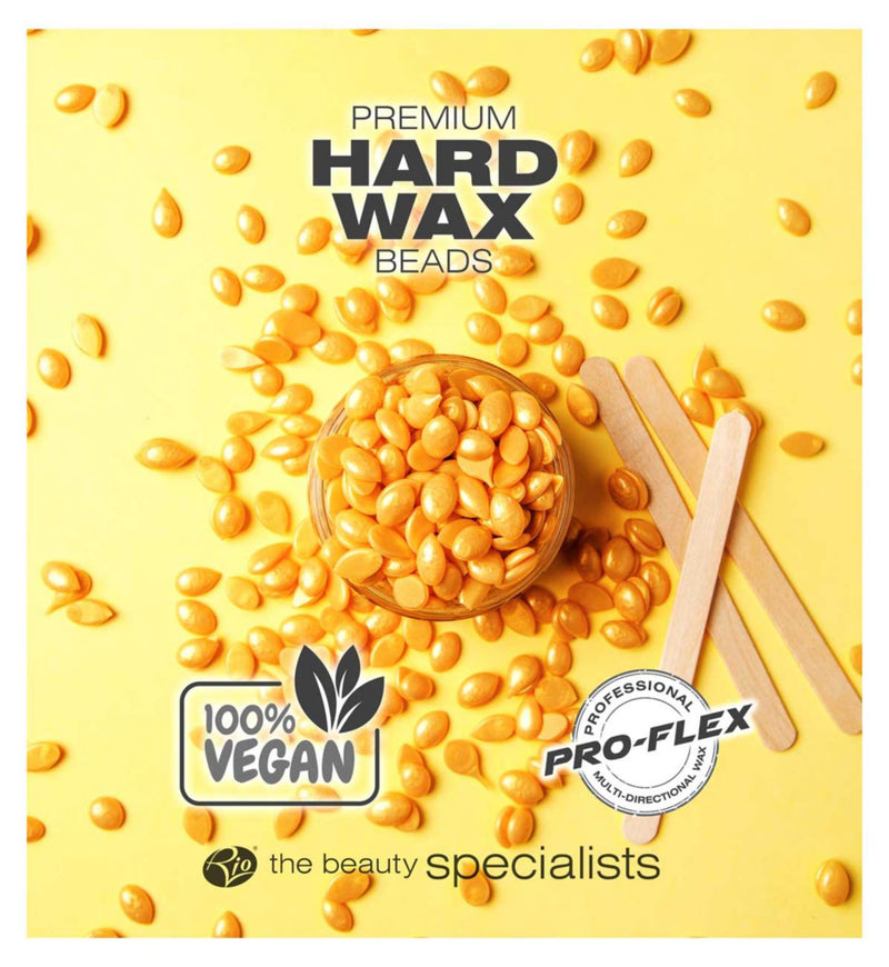 Rio hard wax beads honey pack of 2 (British brand)