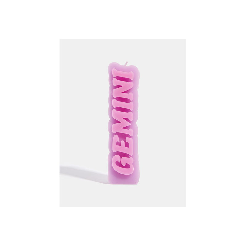 Skinnydip Gemini star sign candle, imported from the UK