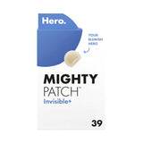 Boots Hero Cosmetics Mighty Patch Invisible+ Hydrocolloid Spot Patches, 39 Count- Buy online at McGrocer