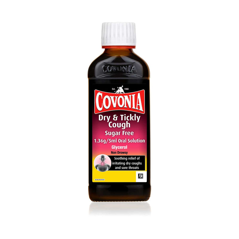 Covonia Sugar Free Cough Oral Solution 150ml - British product