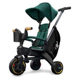 Tricycle pliable pour enfants Doona Liki Trike S5 Deluxe vert course