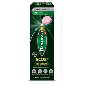 Berocca Boost Energy Effervescent Tablets 10 tablets - British product