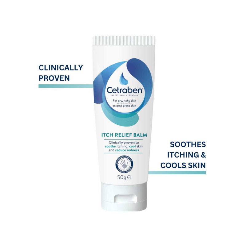 Cetraben Itch Relief Balm 50g travel tub - British product