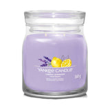 Yankee Candle Lemon Lavender candle medium jar, imported from the UK