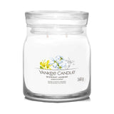 Yankee Candle Midnight Jasmine medium jar candle, imported from the UK