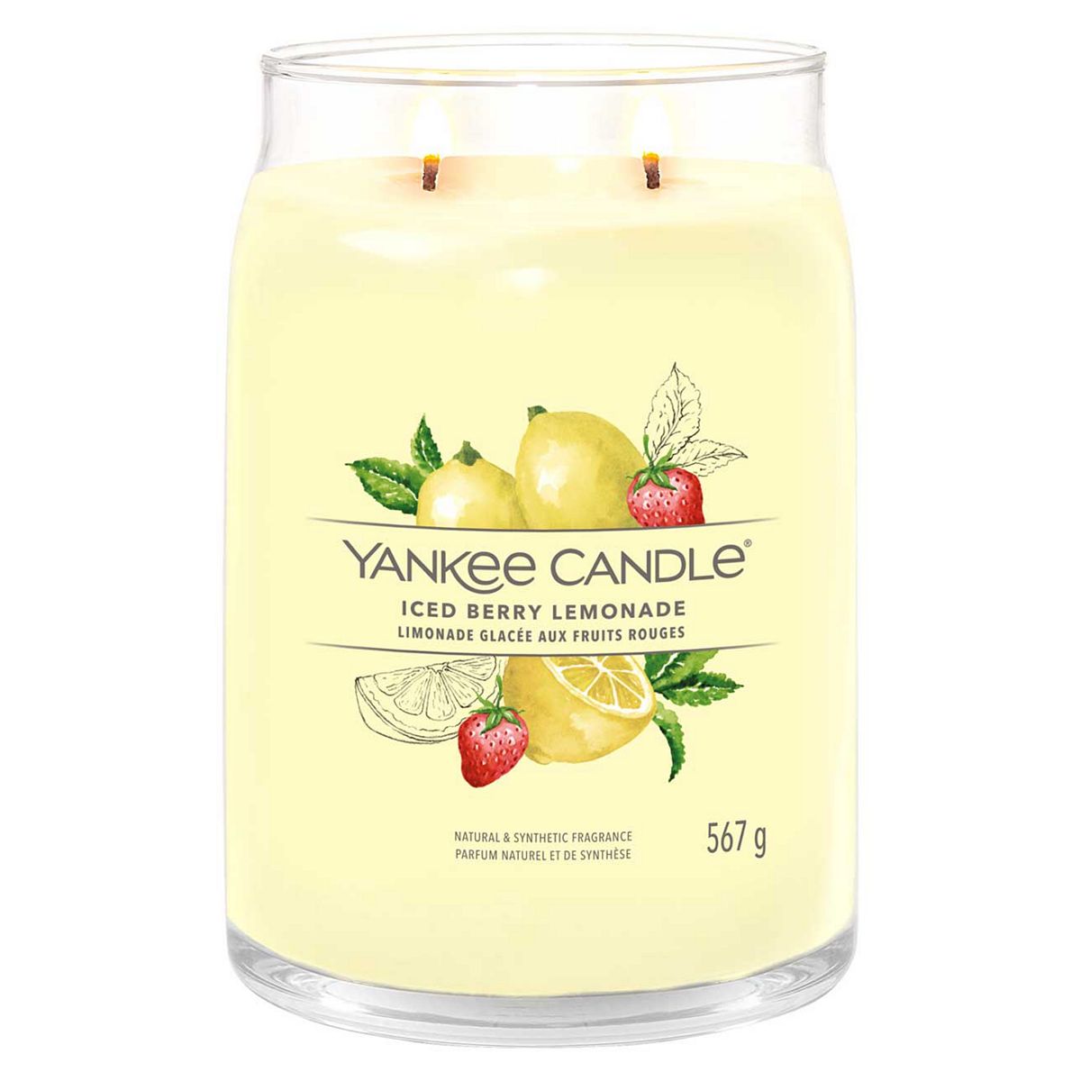 Yankee Candle Signature Large Jar Iced Berry Lemonade GOODS Boots