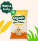 Organix banana rice cake clouds 40g, imported from the UK