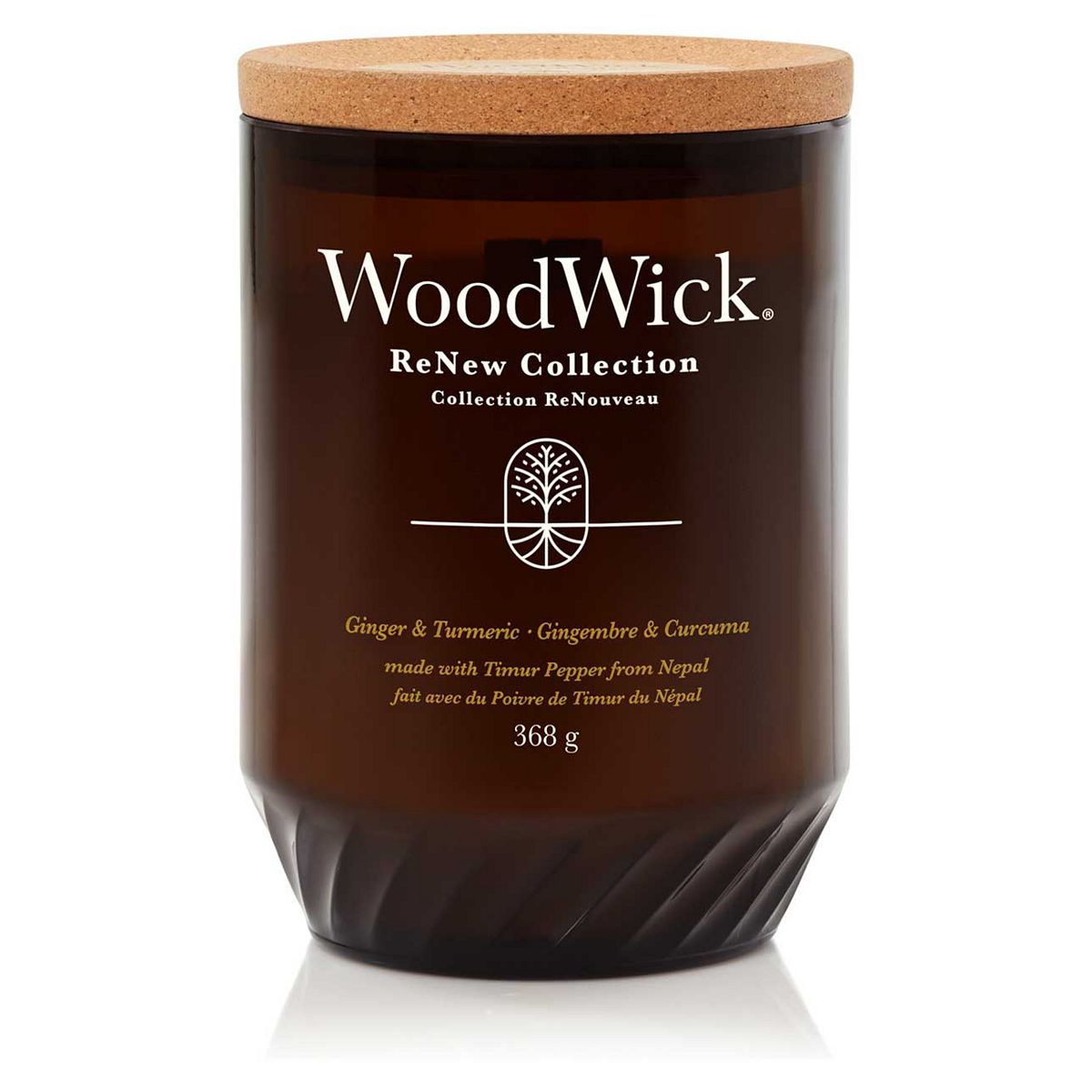 Woodwick Renew Candle Ginger Tumeric - Large GOODS Boots