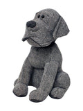Riva Home Grey Herringbone Dog Doorstop