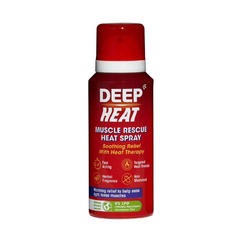 Deep Heat Muscle Rescue Heat Spray 72,5 ml - Britisches Produkt