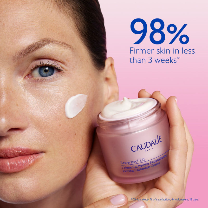 Caudalie Resveratrol-Lift Firming Cashmere Cream Refill 50ml, imported from the UK