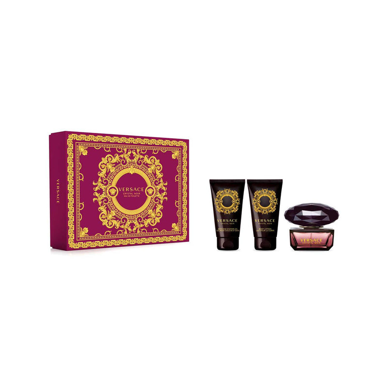 Versace Crystal Noir perfume set 150ml (British brand)