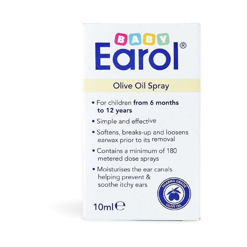 Baby Earol Olive Oil Spray 10ml - British product
