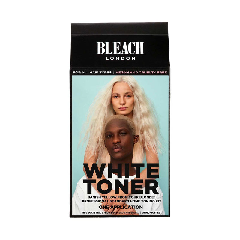 Bleach London White Toner Blonde hair treatment - British product