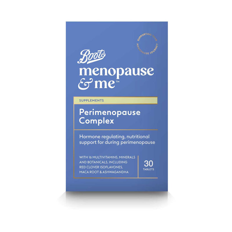Boots Menopause & Me perimenopause complex tablets 30 - British product