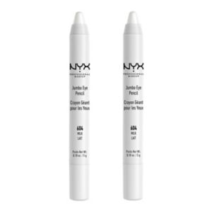 NYX Jumbo Eye Pencil Milk Duo, imported from the UK