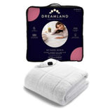 Chauffe-matelas Dreamland Hunker Down Scandi Sherpa, une place, 190 x 90 cm