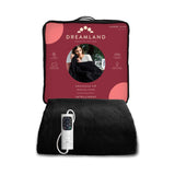 Dreamland Snuggle Up Warming Throw Black 120x160cm - British product