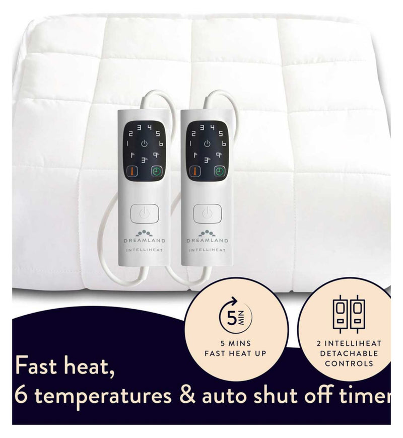 Dreamland Snowed In Warming Mattress Protector 150 x 200cm - British product