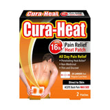 Cura-Heat Max Directskin heat patches 2-pack - British product