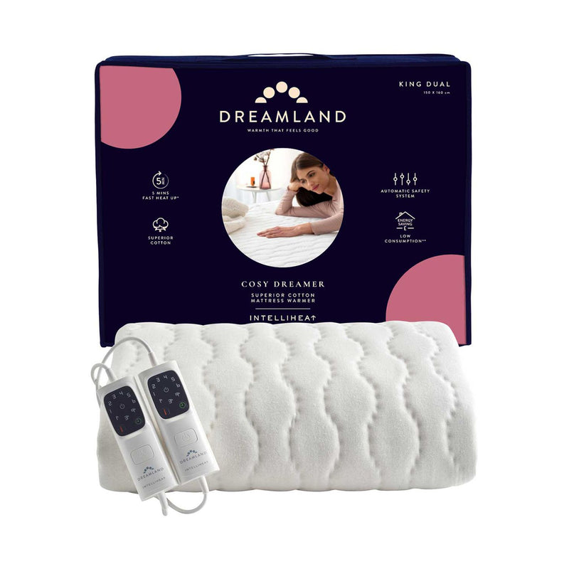 Dreamland Cosy Dreamer heated underblanket 150x160cm - British product