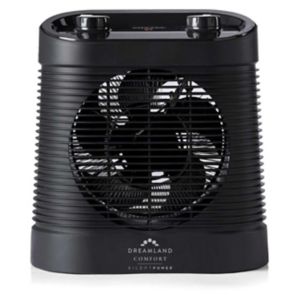 Dreamland Silent Power Comfort tragbare Heizung 30x25cm - Britisches Produkt