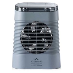 Dreamland Silent Power Protection Fan Heater 2100W Bathroom Safe
