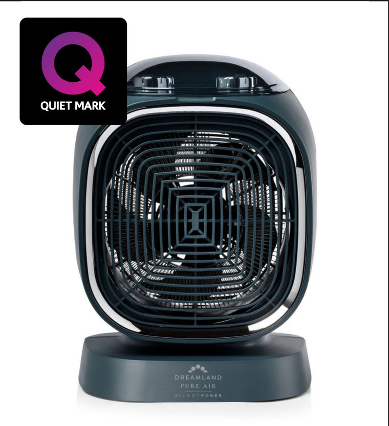 Dreamland Silent Power Pure Air Fan Heater 32x21cm - British product