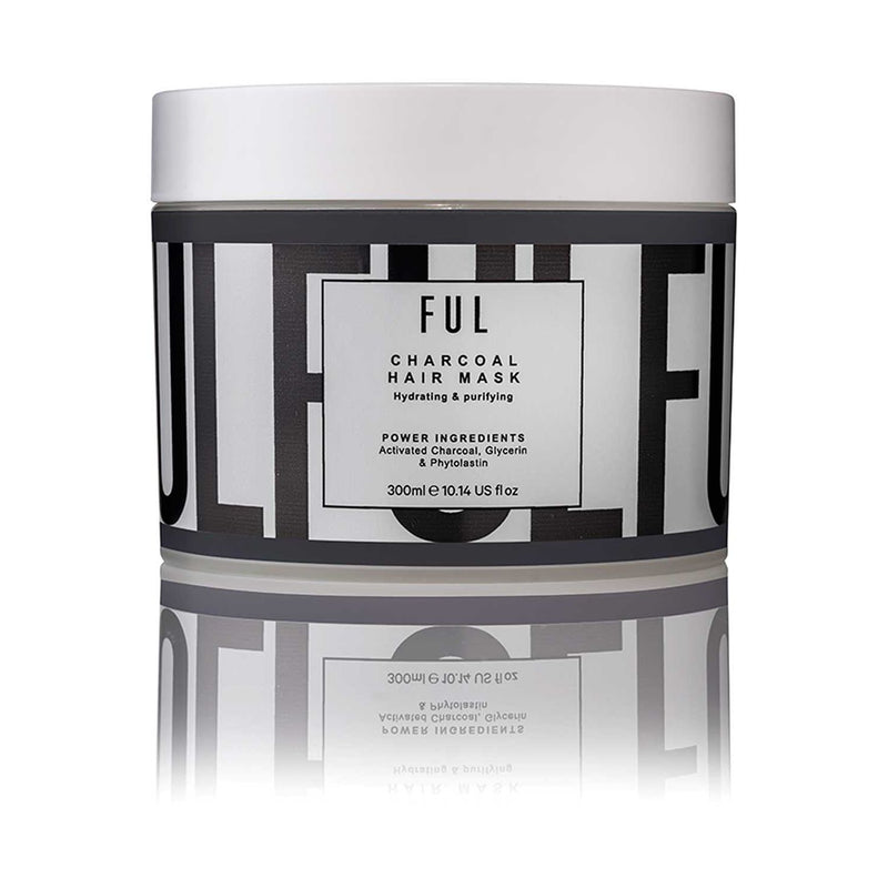 FUL charcoal hair mask 300ml - British product