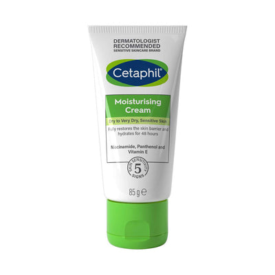 Cetaphil Reichhaltige Feuchtigkeitscreme für trockene, empfindliche Haut Gesicht & Körper 85g