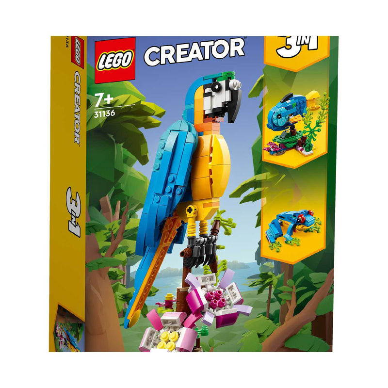LEGO Creator Exotic Parrot 3 in 1 set imported from the UK