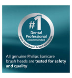 Philips Sonicare For Kids replacement toothbrush heads 2 pack, imported from the UK