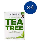 The Eye Doctor Tea Tree Eyelid Wipes 4 packs (British brand)