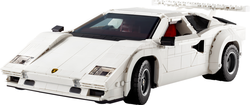 LEGO Lamborghini Countach 5000 Quattrovalvole Building Set 1506 Pieces, UK version
