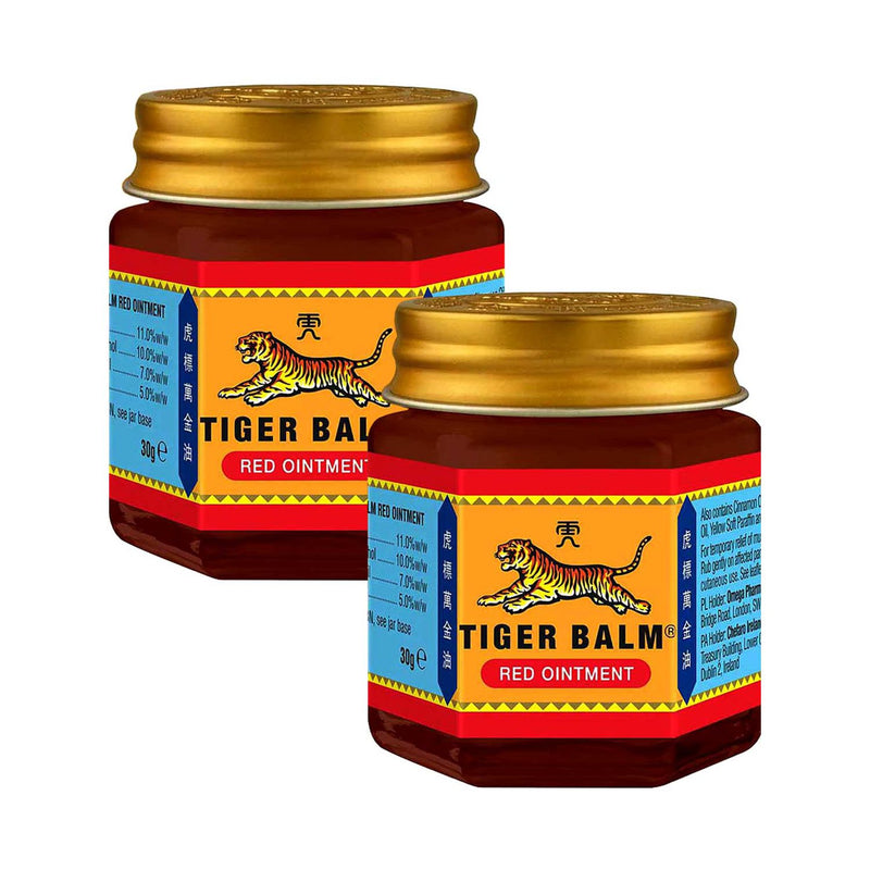 Tiger Balm Red ointment 30g bundle (British brand)