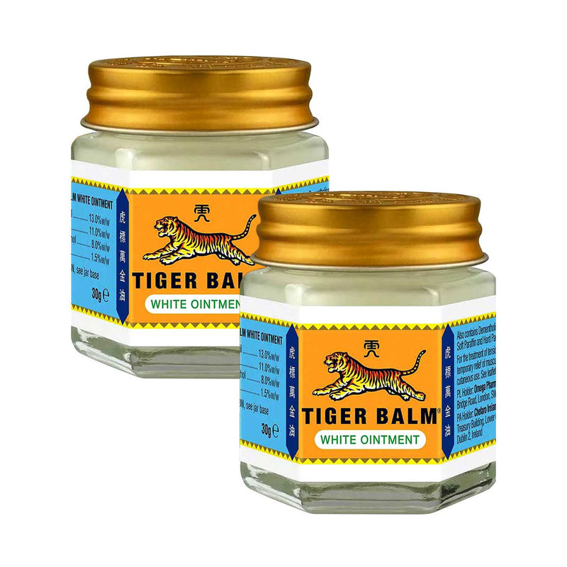 Tiger Balm White Ointment 30g x 2 Bundle (British brand)