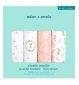 Aden + Anais muslin swaddle blanket blushing bunnies - British product