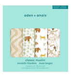 Aden Anais Essentials Cotton Muslin Swaddle Blankets