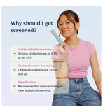 Daye Diagnostic Tampon Vaginal Test - British product at-home screening