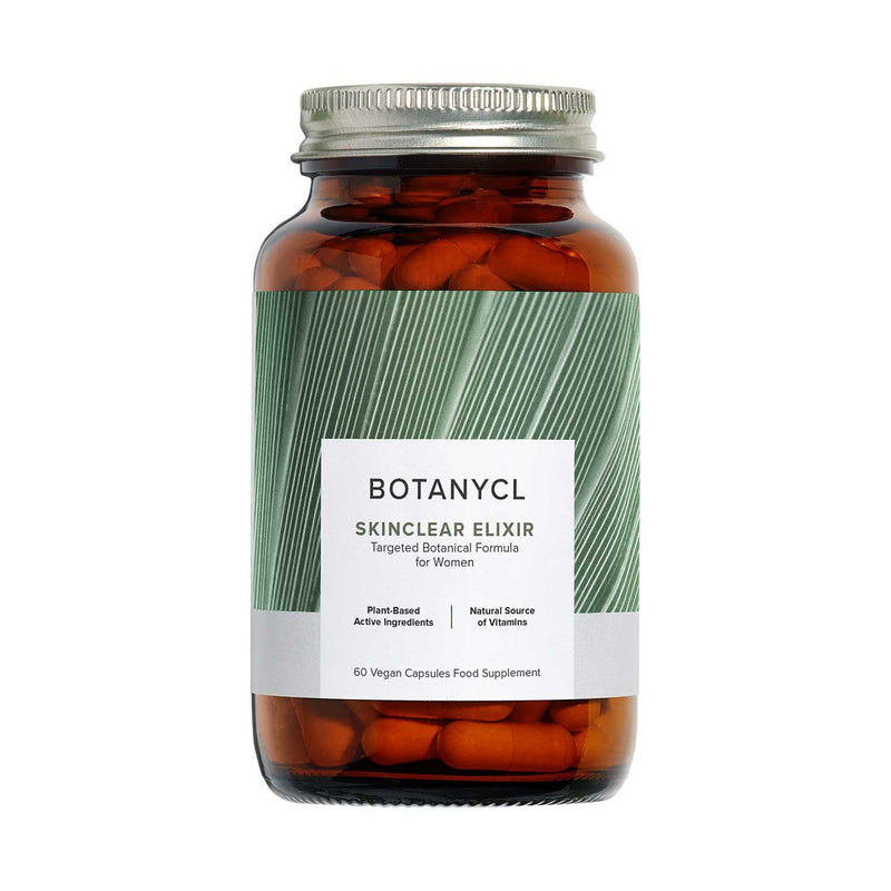 Botanycl SkinClear Elixir for Women 60 Vegan Capsules - British product