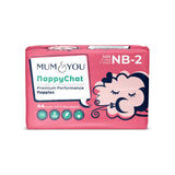 Boots Mum & You Nappychat Premium Performance Eco Nappies Size 2 44s- Buy online at McGrocer