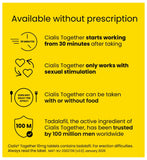 Cialis tablets 10mg 24 tablet bundle - British product