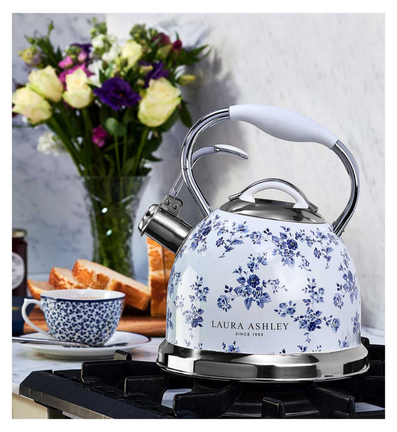 Laura Ashley China Rose stovetop kettle 2.8L - British product